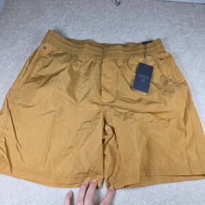 VRST All-In Unlined Short Mens Lrg Palomino Gold 7" Performance Water Repellent